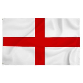 Storm&Lighthouse England Flag St George Flag English Flags 5ft x 3ft with Eyelets UK Flag