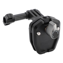 Motorcycle Windshield Mount Clip, for Action Series, GO Series, Ace, Ace Pro, ONE R Series, Smartphones, and Other Devices. Crafted from CNC Aluminum Alloy