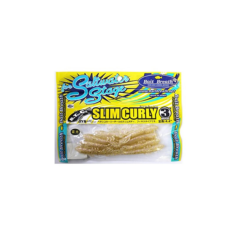 Bait Breath BeTanCo Slim Curly 3 S854 Pearl Glow/G