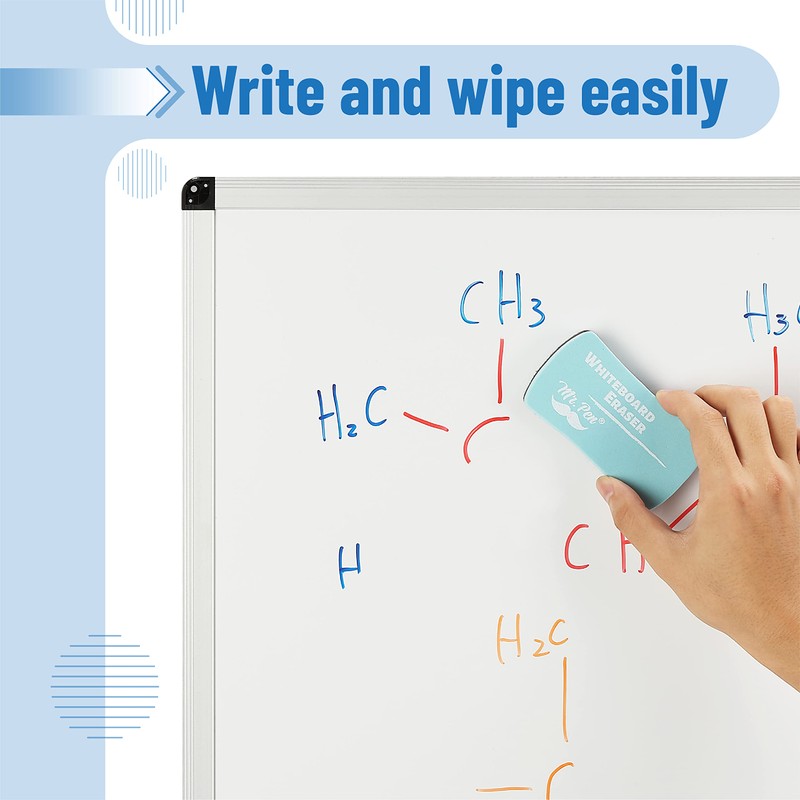 Mr. Pen- Magnetic Dry Erase Board for Wall, 24" x