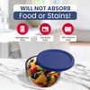 Replacement Lids for Pyrex Glass Food Storage Containers Round (2)