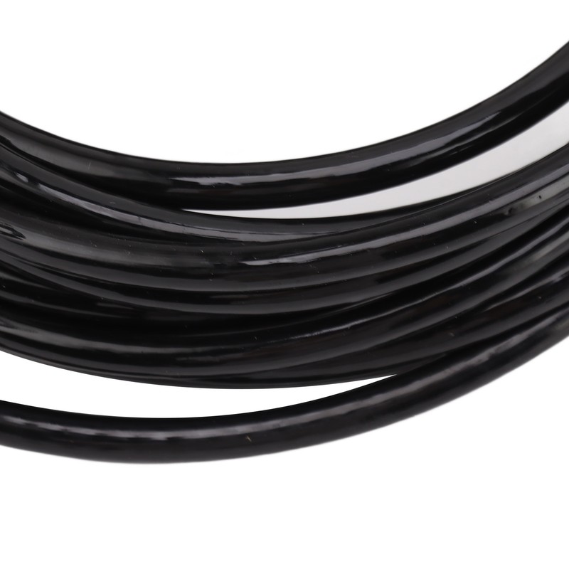 Pulley Cable Steel Fitness Cable Black Adjustable Strong Coated Pulley