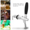 Grifo dispensador de cerveza de acero inoxidable cromado G5/8, grifo