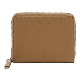 Liebeskind Berlin Women's "Conny" Purse - Leather - Large Purse - Lots of Space, Many Compartments and Coin Compartment - Leather Purse Women - Women's Purse Large with RFID Protection, Sepia