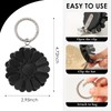 URIZZD 2 Pack Leather Hat Clip for Travel On Bag,