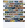Art3d 10-Piece Peel & Stick Kitchen/Bathroom Backsplash Tiles, 12" X