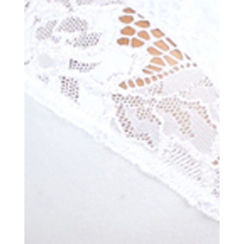 Sans complexe Women's COTON D'ARUM Non-Wired Plain Everyday Bra, White