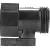 Unbranded 4 Pack 3/4" Garden Hose Shut off Valve,1-Way Restricted-Flo