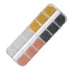 Tenezer Self Nail Parts Cubic Stone Glitter Sequins, Cheek Charm D, 1 Piece / 테네져 셀프 네일 파츠 큐빅 스톤 글리터 스팽클, 볼참D, 1개