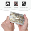 OILbiexn Decorative Light Switch Cover White Gold Abstract Modern Marble