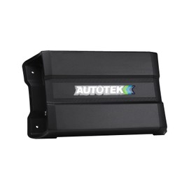 Autotek MM-1525.1D Mean Machine 1500 Watt Amplifier, 1-Ohm Stable Compact Mono Amplifier, Bass Remote Included