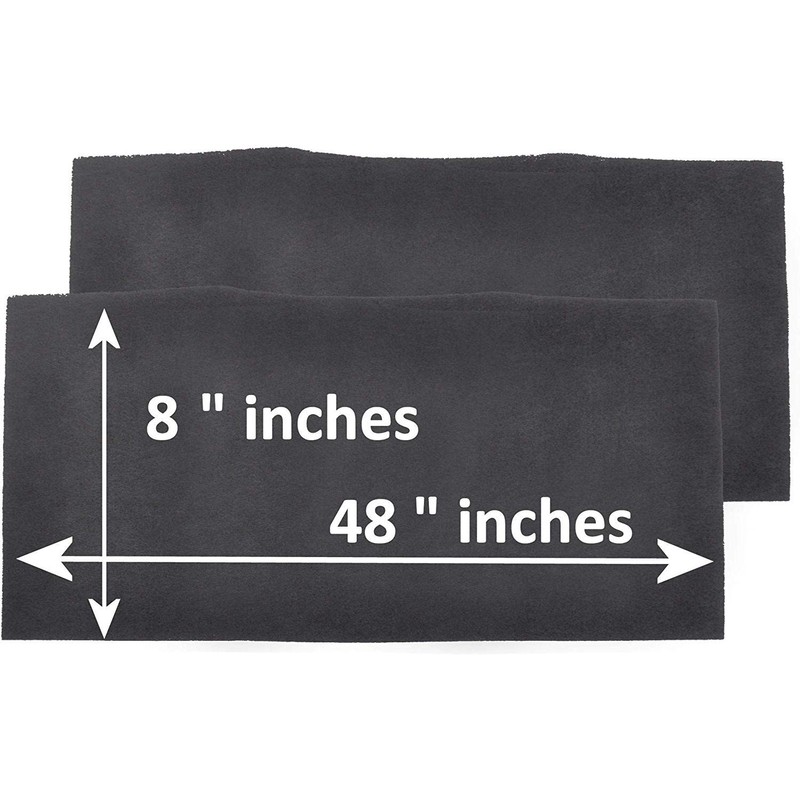 Breathe Naturally Universal 8x48 Cut-to-Fit Activated Carbon Filter (4 Pack)