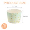 sourcing map 50pcs Cupcake Wrappers for Wedding, Paper Baking Cups,