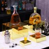 Geelin 8 Pack Acrylic Cube Risers Acrylic Boxes for Food