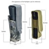 Weoxi Tactical Flashlight Holster, Flashlight Holder Molle Torch Nylon Pouch