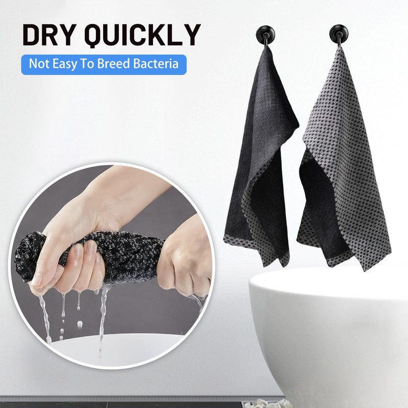1 Pcs Exfoliating Towel, Exfoliating Shower Towel Long Exfoliating Cloth