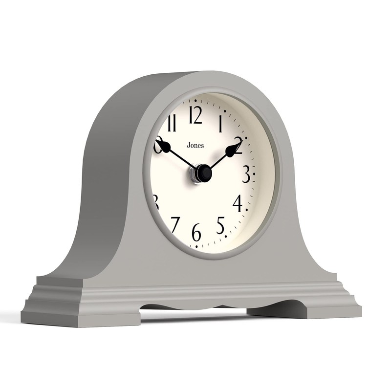 JONES CLOCKS® Speakeasy Mantel Clock - Traditional/Classic Design - Bedroom