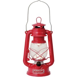 Keystone Mercury Hurricane Lantern, Red