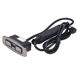 Okin 5 Button Recliner Replacement Parts, Hand Control Handset 5 Pin Plug with USB, Lift Chair Control Replacement for Power Recliner Chair, Electric Recliner, Sofa Reclinable, Right Side