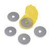 Olfa Rotary Blade Refills, 45 mm 5/Pkg