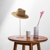 Estleys 8 Pcs Acrylic Hat Stand, 12" to 17" Clear