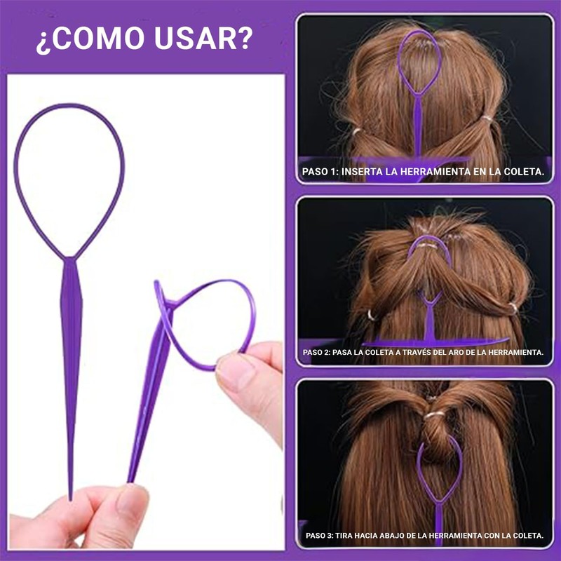 Triko Ligas para el Cabello, 2000 Piezas Bandas Elásticas para