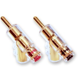 Rembus BS-197 Locking Angled Banana Plugs Pack of 2