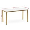Teraves Dining Table,Kitchen Table Multifuntional Desk for Living Room, Dining