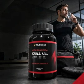 Astaxantina Cápsulas Con Krill Oil 2400 Mg 200 Piezas