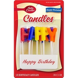 Betty Crocker 20895 Birthday Candles 13/Pkg