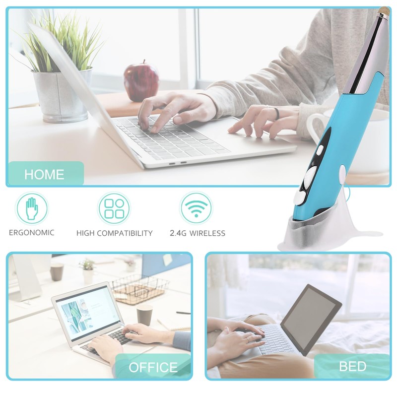 USB Computer Stylus, PC TV Mouse Pen, 2.4G Optical Pen