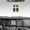 Sweden Mini Banner - International Country Pride Car Display