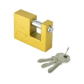 Phillips Assa Abloy Candado De Hierro Para Cortina Phillips Modelo 110 Latón