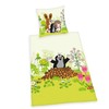 Herding DER KLEINE MAULWURF Bettwäsche-Set, Wendemotiv, Bettbezug 135 x 200