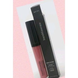 bareMinerals Gen Nude Patent Lip Laquer "BOY TOY" NIB .12 fl oz