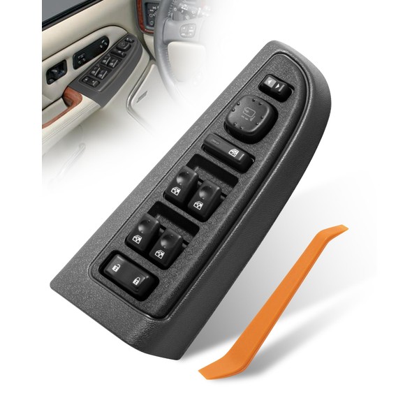 15883319 Master Power Window Switch with Bezel, Front Driver Side