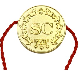 Santa's Button & Drivers Licence - Lost Items for Christmas Morning - Christmas Eve Box Filler