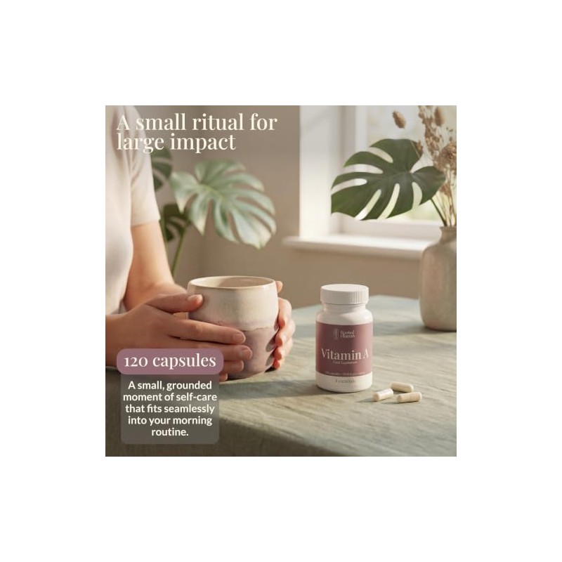 Vitamin A 5000 IU Retinol Acetate, 120 Capsules