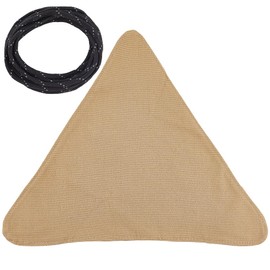 GORGECRAFT 2 Sets Outdoor Triangular Stool Covers 31.5cm Tripod Stool Cloth Navajo White Canvas Camping Chair Cover Mini Folding Camp Stool Fabric Lightweight Tripod Stool Pad for Walking Hunting