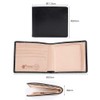 British Green Men's Bifold Wallet, Free Engraving, Made in the
