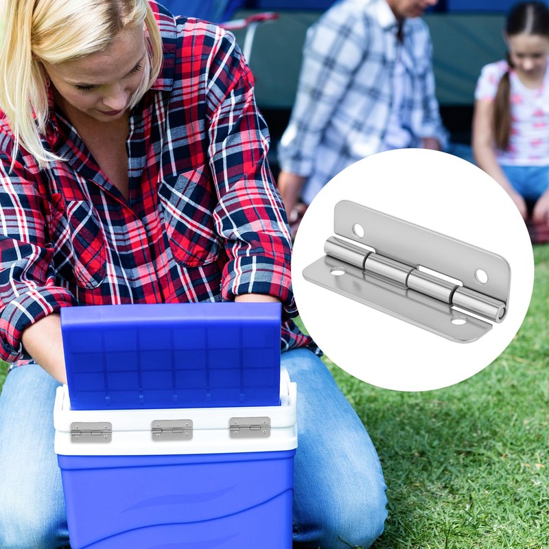 Goktvai 3pcs Stainless Steel Cooler Hinges for Igloo Ice Chests,