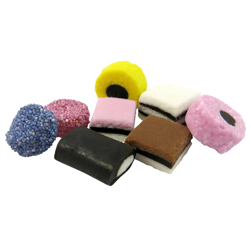 Just Treats Liquorice Allsorts (500g Share Bag)