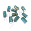 PENGLIN 10 Pcs Electrolytic Capacitors Aluminum Electrolytic Capacitors 25V 2200UF