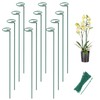 Joyhalo 12 Pack Plant Support Stakes 24 Inch, Plant Stakes,