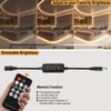 Hosyl Dimmable Warm White Cob Led Strip Light Kit with
