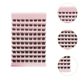 Cluster Lashes Individual Lashes Makeup Comfortable Fake Lashes Wisps Eyelash Extension for Cosplay Stage Performance Dating, Style A