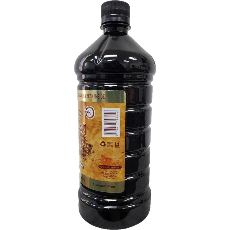 Mexican Vanilla Totonac’s - 33.2 Oz (1 Lt) Bottle -