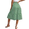 Summer Floral Skirts for Women 2024 Casual Trendy Beach Boho