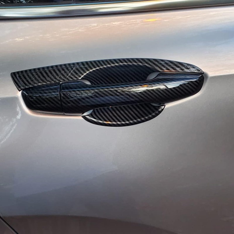 Hyorabyn Side Door Handle Cover Decoration Trim Compatible with Honda