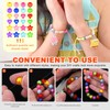 Tanstic 722pcs Acrylic Pastel Beads Kit, Candy Colour Round Beads